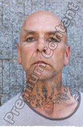 Head Tattoo Casual Average Studio photo references